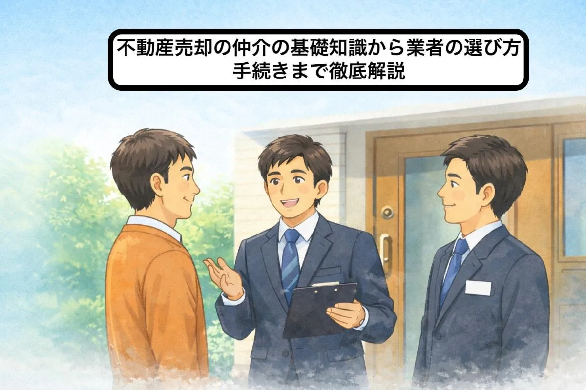 不動産売却の仲介の基礎知識から業者の選び方・手続きまで徹底解説