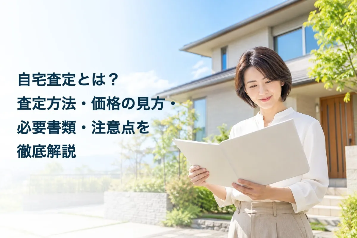 自宅査定とは?査定方法・価格の見方・必要書類・注意点を徹底解説